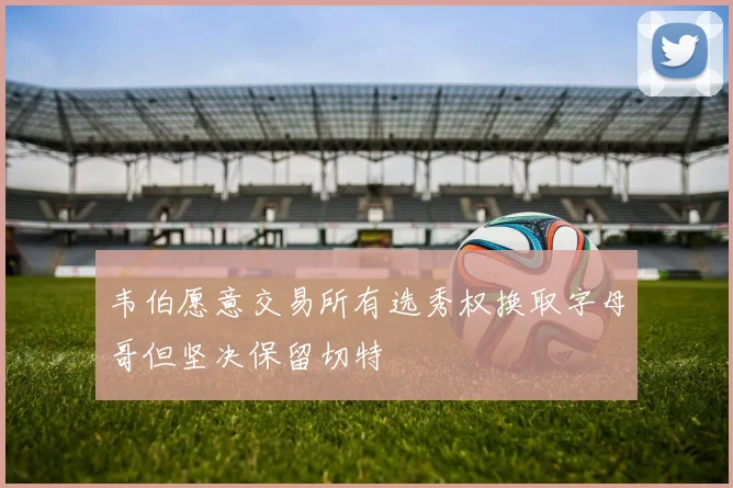 韦伯愿意交易所有选秀权换取字母哥但坚决保留切特